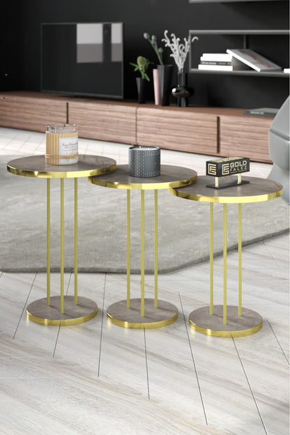 Zigon Sehpa Terra 3 Lü Set