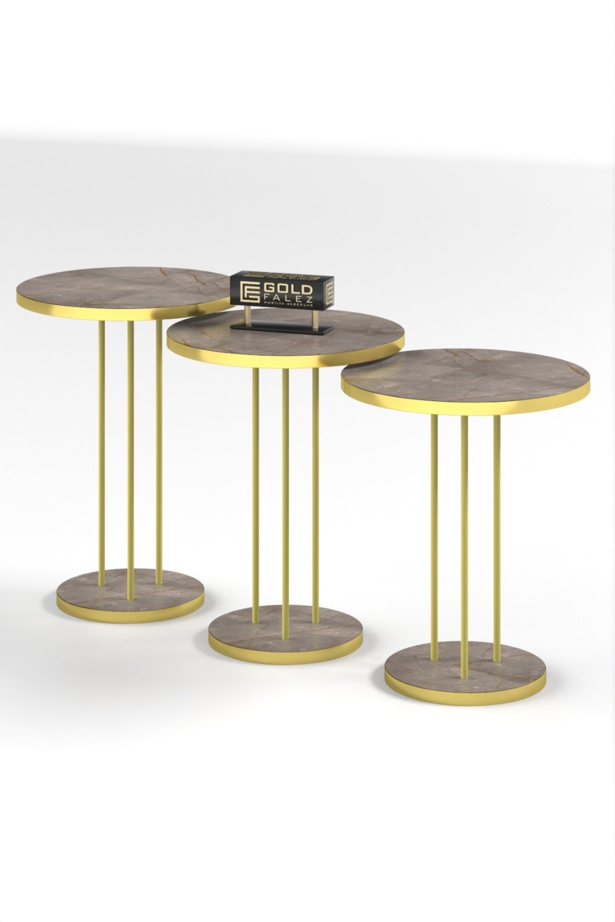 Zigon Sehpa Terra 3 Lü Set