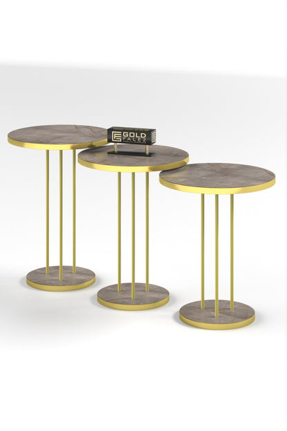 Zigon Sehpa Terra 3 Lü Set