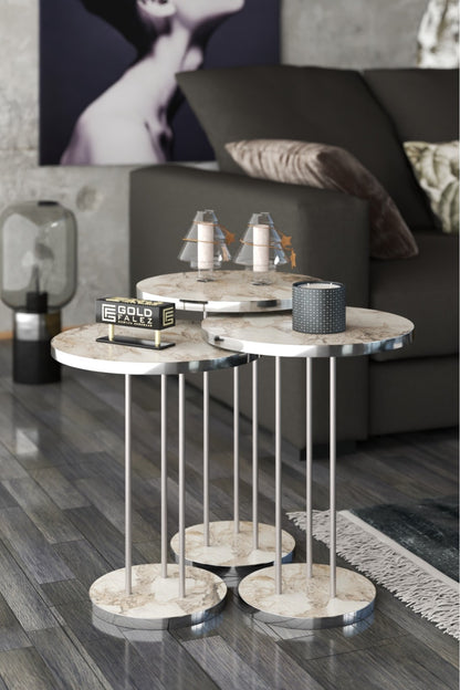 Zigon Sehpa Terra 3 Lü Set