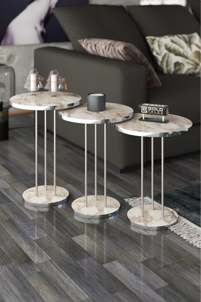 Zigon Sehpa Terra 3 Lü Set