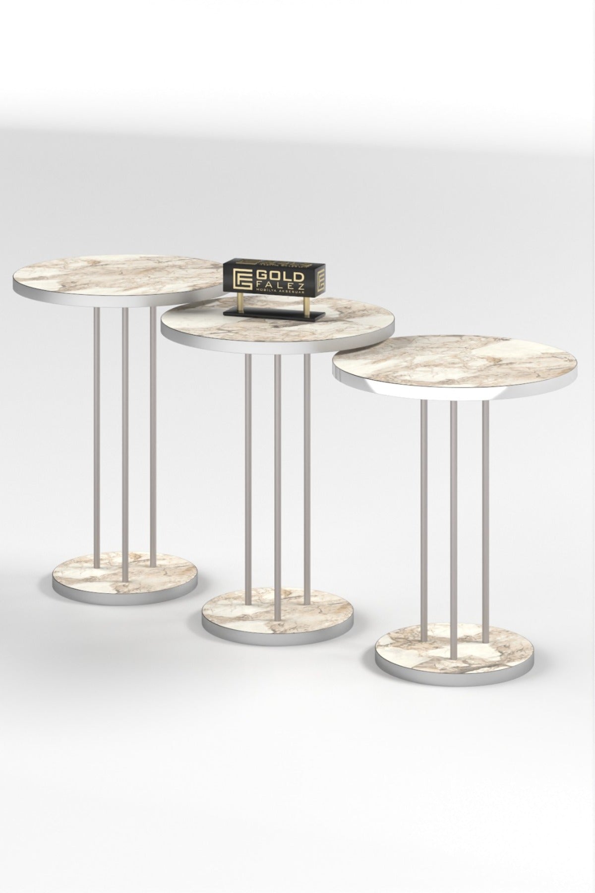 Zigon Sehpa Terra 3 Lü Set