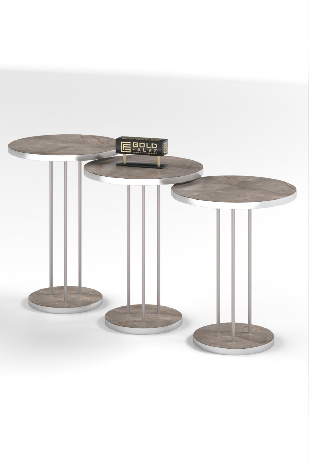 Zigon Sehpa Terra 3 Lü Set