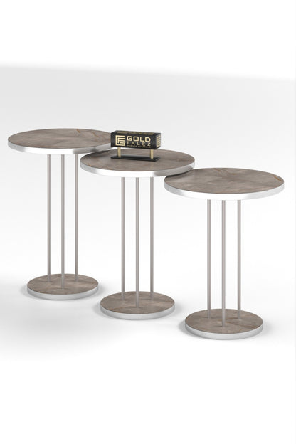 Zigon Sehpa Terra 3 Lü Set