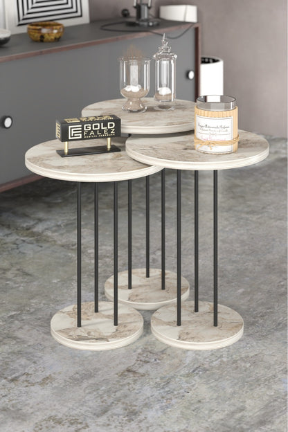 Zigon Sehpa Terra 3 Lü Set